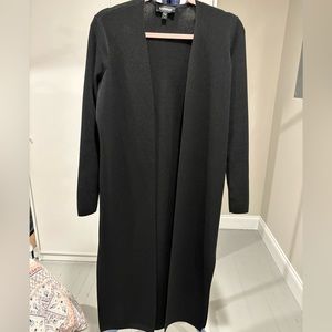 Black Knit Duster Cardigan